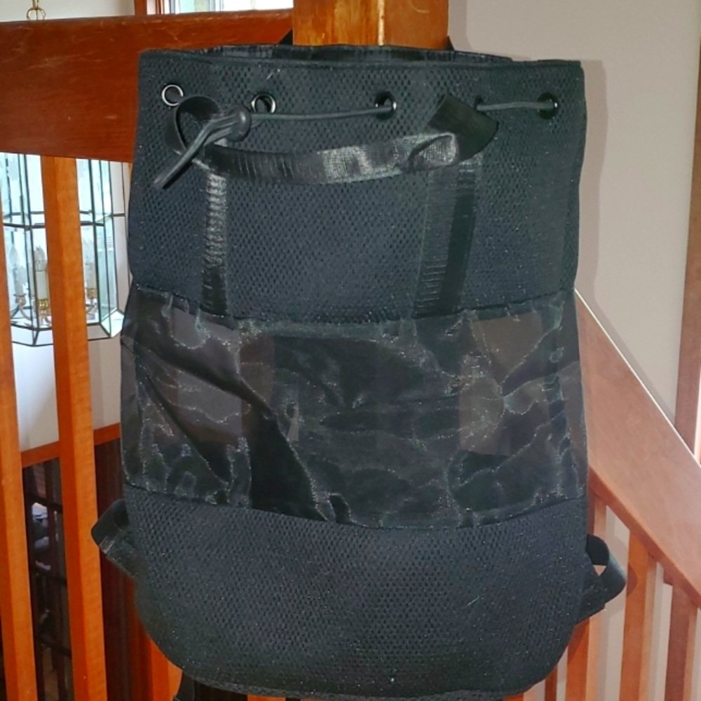 Beach backpack black